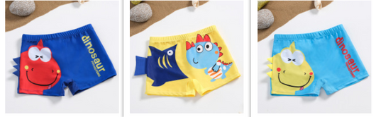 Shorts de Baño Infantil con Estampado de Dibujos Animados - Image 12