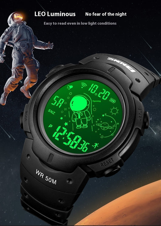 Reloj Deportivo Inteligente Astronauta para Estudiantes de Secundaria - Image 19