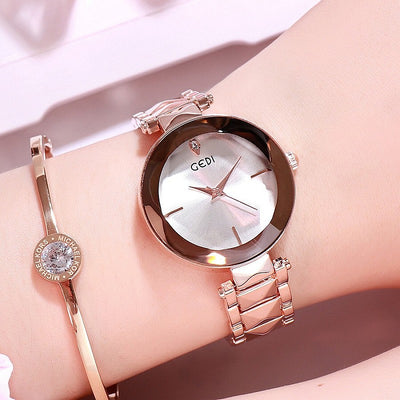 Reloj de Acero Inoxidable para Mujer - Diseño Moderno y Personalizable - Image 3