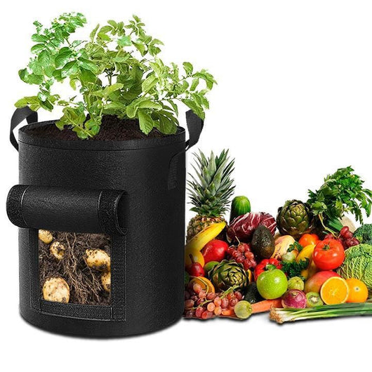 Maceta de Tela con Tapa para Cultivo de Plantas - Image 4