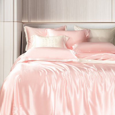 Juego de Sábanas de Seda Pura Doble Cara - Funda Nórdica Lavada para Dormir Premium - Image 20