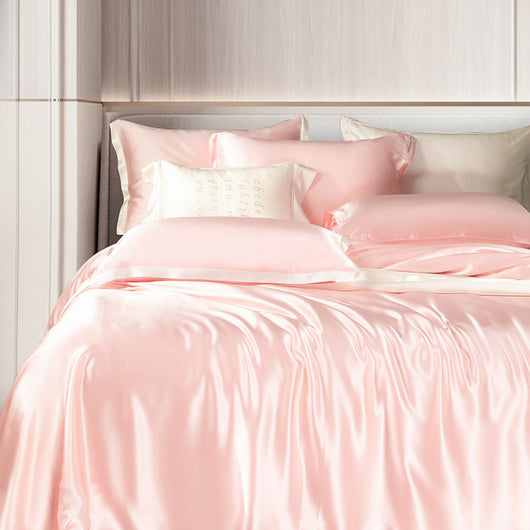Juego de Sábanas de Seda Pura Doble Cara - Funda Nórdica Lavada para Dormir Premium - Image 20