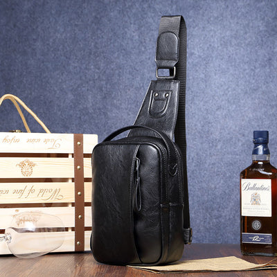 Bolsa Bandolera Casual para Hombre - Estilo Coreano Moderno