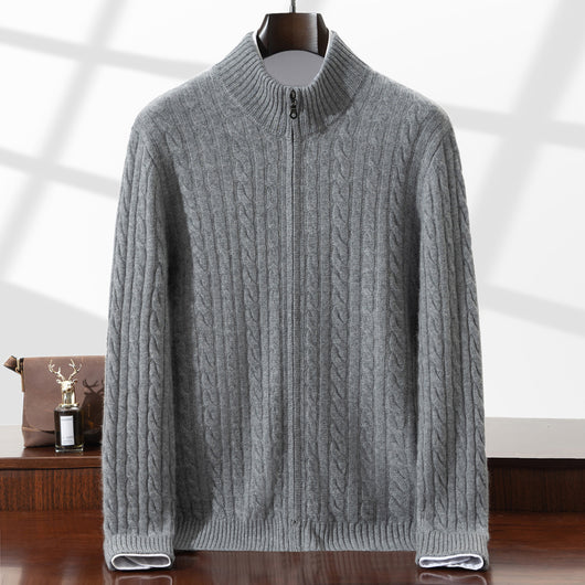 Suéter Casual Ejecutivo de Color Liso para Hombre - Image 2