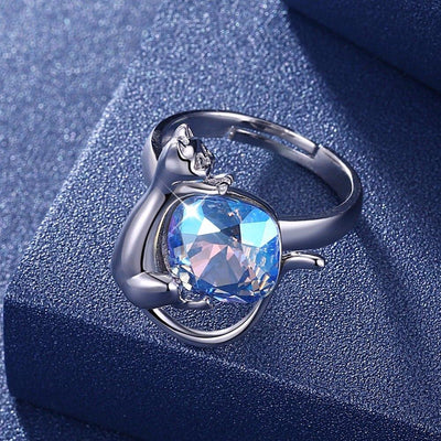 Anillo de Cristal con Gato - Image 4
