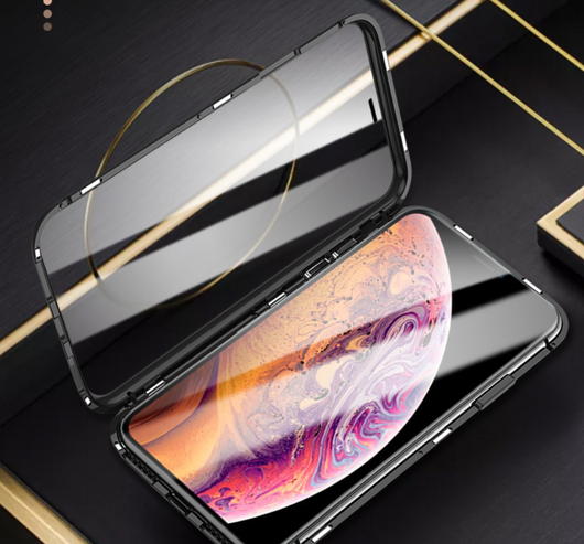 Funda Magnética de Cristal Templado Doble para Celular - Image 5
