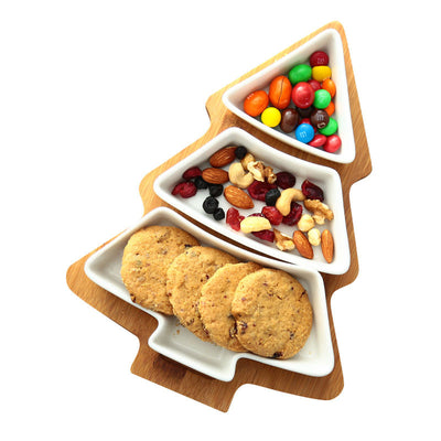 Juego de 4 Platos de Cerámica Navideños - Image 8