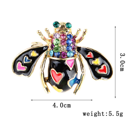 Broche Abeja con Gotitas de Amor - Image 4