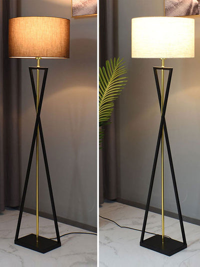 Lámpara de Pie Minimalista con Mesa para Sofá - Image 2