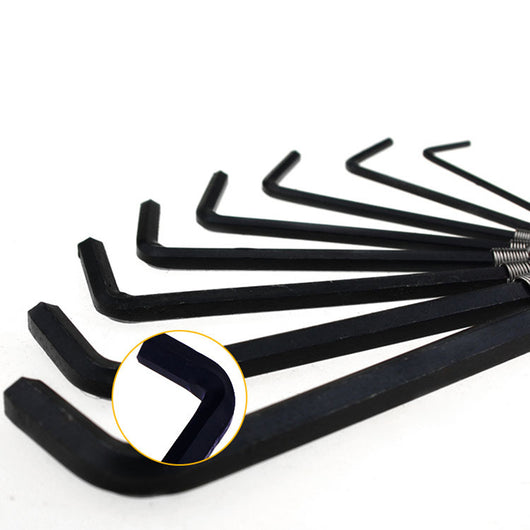Set de 10 Llaves Allen Hexagonales Galvanizadas para Bicicleta - Image 3