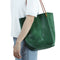 Bolso de Cuero Genuino con Compartimento Fotográfico para Mujer