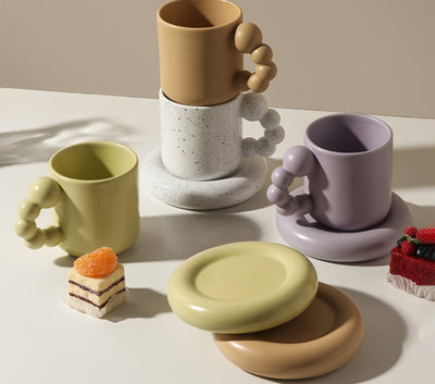 Set de Tazas de Cerámica Premium para Café y Bebidas - Image 2