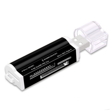Lector de Tarjetas Múltiple USB Universal - SD, TF, Memoria y Móvil