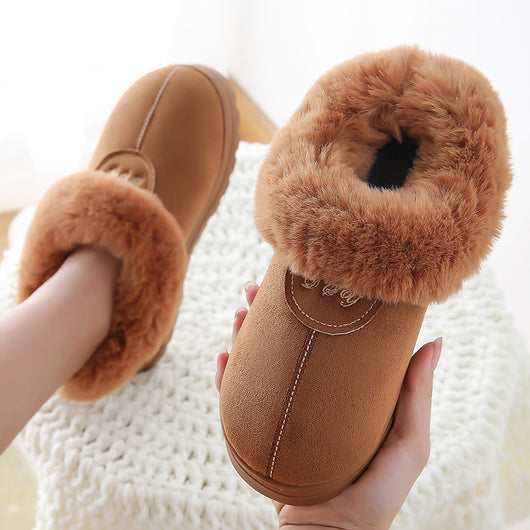 Pantuflas de Algodón con Tacón Grueso - Comodidad Térmica para el Hogar - Image 11