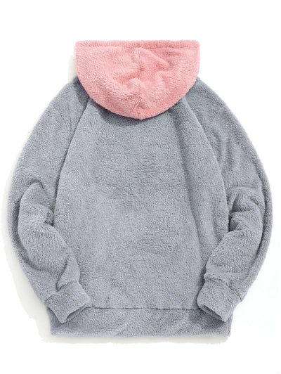 Sudadera con Capucha de Lana de Cordero para Hombre - Image 5
