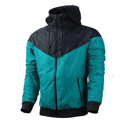 Chaqueta Casual Impermeable con Capucha para Hombre