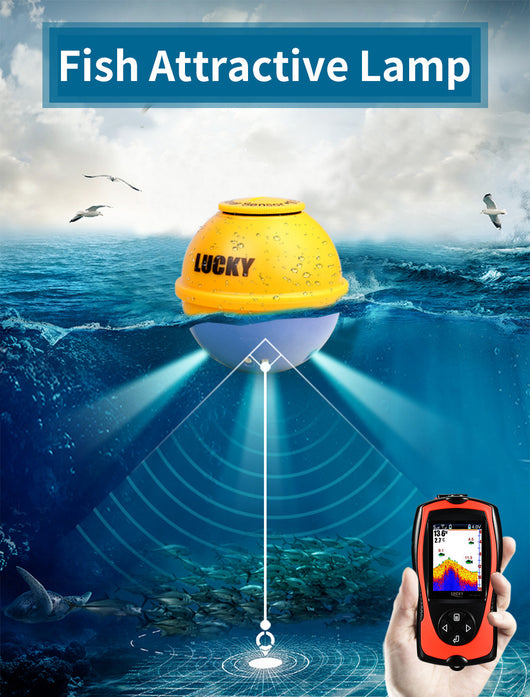 Buscador de Peces con Pantalla a Color HD y Sonar Inalámbrico - Image 9