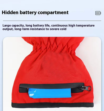 Guantes Térmicos Eléctricos con Cremallera, a Prueba de Viento - Image 21