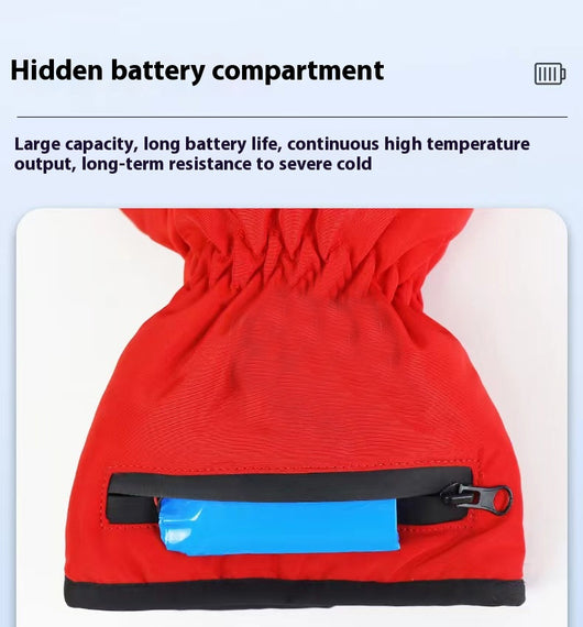 Guantes Térmicos Eléctricos con Cremallera, a Prueba de Viento - Image 21