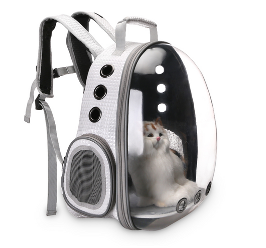 Mochila Transportadora para Mascotas con Diseño Cápsula Espacial - Visibilidad 360° - Image 3
