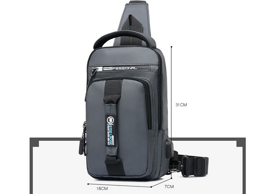 Bolsa Diagonal Impermeable para Hombre - Image 5