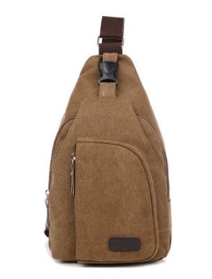 Bolsa de Lona para Hombre Estilo Coreano - Mochila Deportiva Multifuncional - Image 4