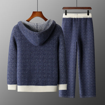Cardigan Hoodie Casual para Hombre - Conjunto Versátil - Image 4