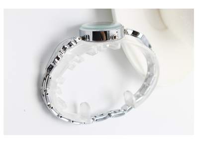 Reloj Pulsera Cuarzo para Mujer Acero Inoxidable Diseño Elegante - Image 8