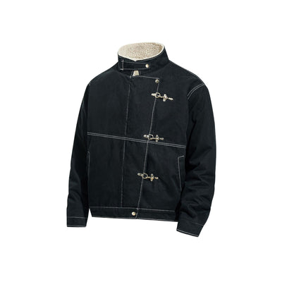 Abrigo de Algodón para Hombre con Diseño Locomotora - Image 9
