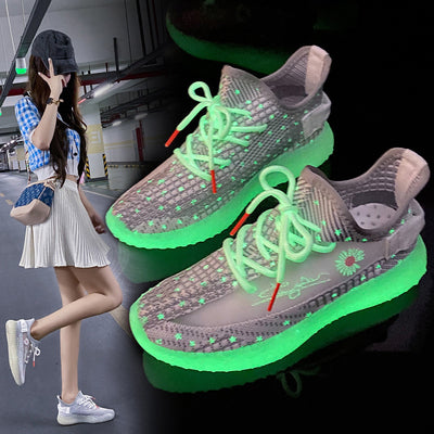 Tenis Mujer con Suela Fluorescente Gipsófila - Image 2