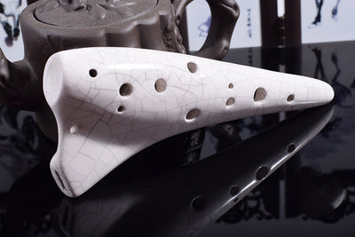 Ocarina de Porcelana 12 Agujeros en Do - Instrumento Ajustable de Sonido Profesional - Image 9