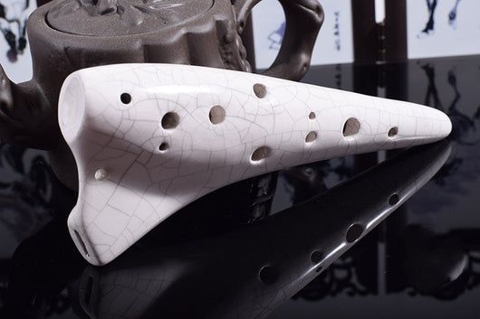 Ocarina de Porcelana 12 Agujeros en Do - Instrumento Ajustable de Sonido Profesional - Image 9