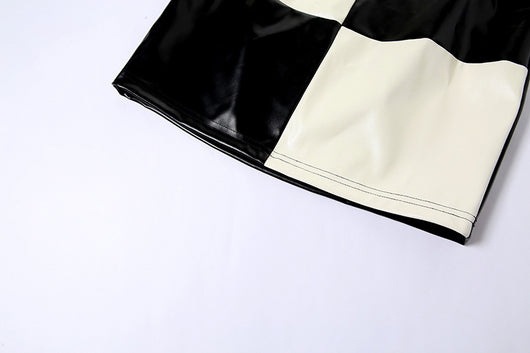 Bolso de Cintura Talle Alto con Contraste de Colores - Image 17