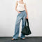 Pantalones Jeans Anchos Deconstructruidos - Estilo Casual Holgado Banana