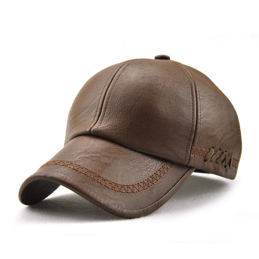 Gorra de Béisbol de Cuero Premium para Otoño e Invierno - Image 15