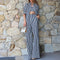 Conjunto de Tres Piezas: Cardigan Rayado, Top Tubo y Pantalón Ancho