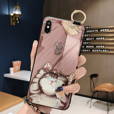 Funda para iPhone con Correa de Muñeca y Diseño de Rosas - Image 7