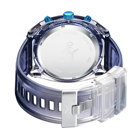 Reloj de Cuarzo Impermeable Unisex con Correa de Plástico - Image 2
