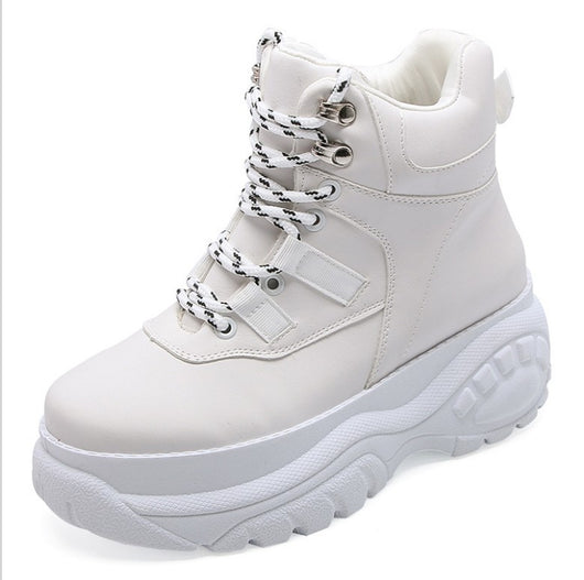Zapatos Casuales Plataforma Estilo Coreano para Mujer - Image 11