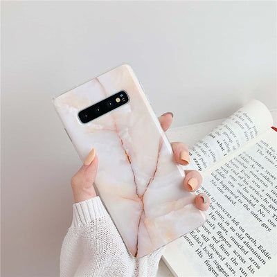 Funda de Mármol Brillante para Teléfono - Image 20