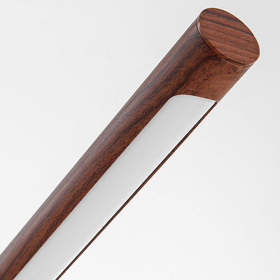 Lámpara de Mesa con Veta de Madera Natural - Image 7