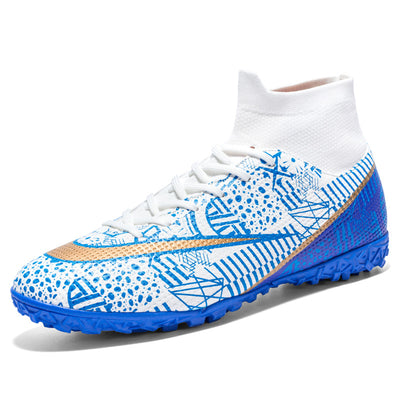 Botines de Fútbol Altos Transpirables para Terreno Firme - Image 11