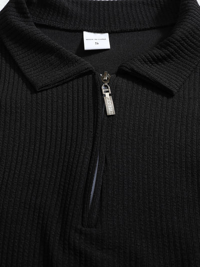 Polo Manga Larga con Cuello Solapa y Botones para Hombre - Image 43