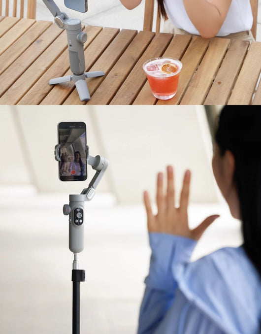 Estabilizador de Teléfono con Seguimiento Automático para Videos Cortos - Image 15