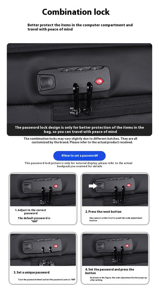 Mochila Ejecutiva de Compresión Inteligente Premium - Image 18