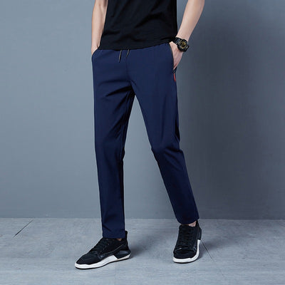 Pantalones de Verano Hombre Ice Silk Sueltos - Nuevo Estilo - Image 8