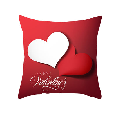 Funda de Cojín con Estampado Gráfico para Día de San Valentín - Image 7