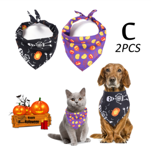 Pañoleta Triangular Halloween para Mascotas - Image 15