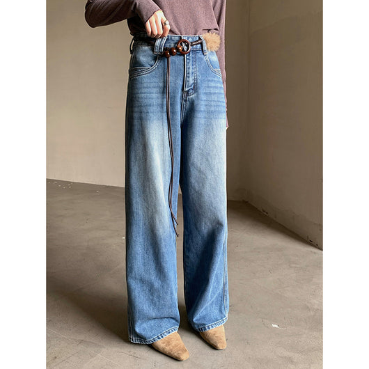 Jeans Rectos Elegantes para Mujer con Cinturón Incluido - Image 4