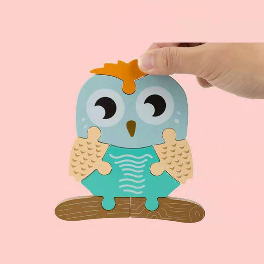 Puzle 3D de Animales de Dibujos Animados - Image 4